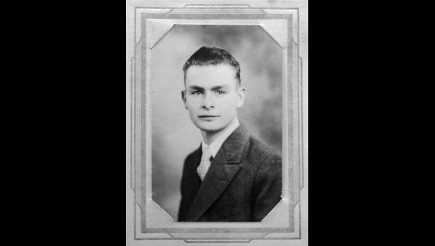 1940, Alfred Baye, Senior Picture, Philip SD, age 18 Courtesy Photo
