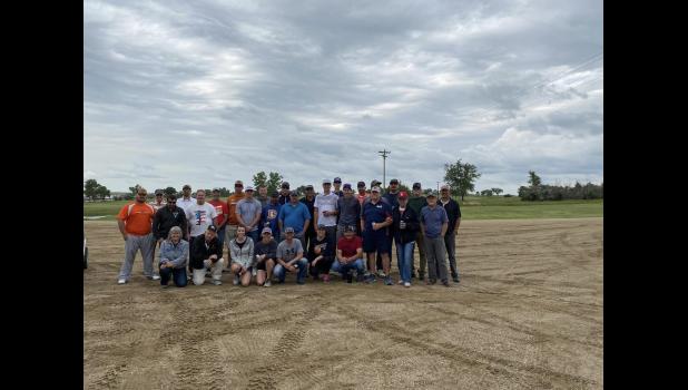 Golfers galore ... a large crowd of golfers participated in the Firecracker Open. Photo courtesy Melinda Selby
