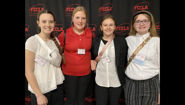 Julia Carmichael, Zoey Kopren, Paisley Seim, Channing Reiff.