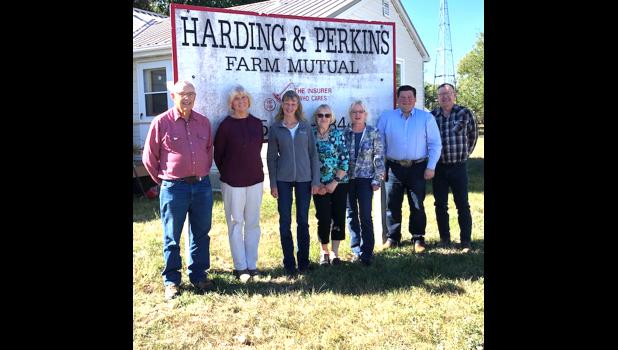 Board members from left to right are: Neil Vollmer, Pres., Mary Lu Holt, Joanne Smith, Lois Eggebo, Secretary-Manager, Leanne Wells, V. Pres., Ryan Maher, and Duane Wood.