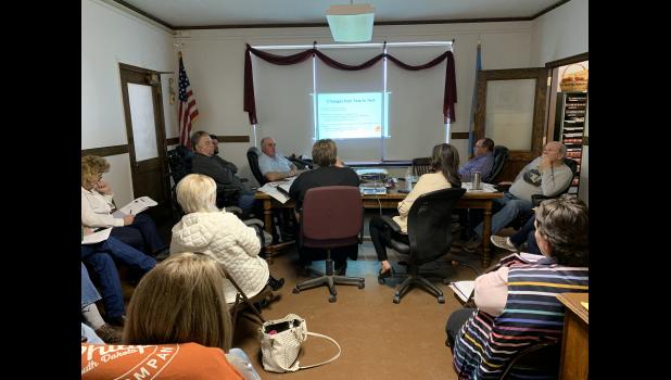 The Haakon County Commission held a special meeting before their regular meeting on Tuesday, February 4 and heard a presentation from the Department of Revenue. Chelsea Tobin