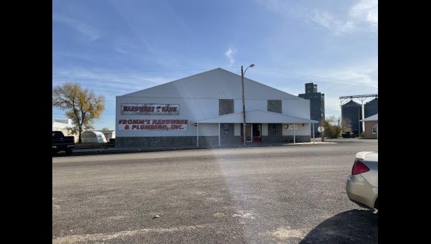 The former Fromm’s Hardware will be sold and offers great potential for a new business on downtown Main Street. Jenny Leibel