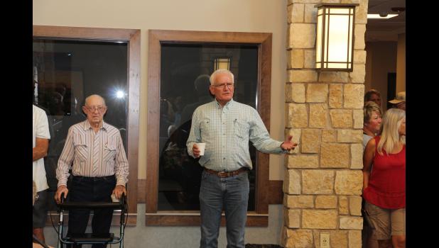 Roger Porch welcomed everyone to the Scotchman Living Center tour and open house this past Thursday.