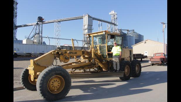 Rick Coyle has worked for the City of Philip for 45 years. Coyle had worked with four mayors and several city council members over the years. Early in his career he was taught to use the road grader and it’s one of his jobs still to this day.
