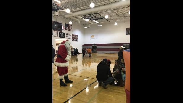 Santa came to town!