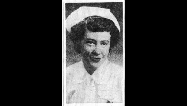 Irene (Patton) Stoeser, wife of Alex Stoeser of Hayes, South Dakota. Though not verified, it appears she was a CPN (certified practical nurse) before her marriage. Irene was a sister to Thelma Heltzel, Kathy Pfeifle, and Johnny, Philip, Bill, and Robert Patton. Irene has one living sister, Patty Fonseca. Courtesy Photo