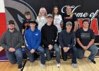 Front row: Philip Azevedo, Riley Lawhead, Kamden Holmes, Coby Arthur, Logan Reiff, back row: Bell Chandler, Lila Besler, Julia Carmichael, Zoey Kopren.