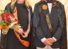 Homecoming Queen and King ... Cassidy Schuelke and Ian Arneson were crowned as 2021 royalty Monday night. Photo courtesy Alison Grueb