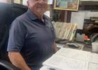 Alvin Pearson at his desk at Scotchman Industries. Courtesy Photo