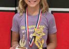 6th Grade Baylee Larson 55 hours reading time, Top Reader Award.
