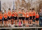 2022 South Dakota State B Boys Team Champions... (l to r) Shay Weber, Evan Henrie, Creston Burns, Trey Larson, Baylor Burns, Wakley Burns, Tukker Boe, Asher Peterson, David McKinley, Chevy Konst, Jack Peterson, Coach Ralph Kroetch Dani Photography