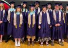 Back row: Shae Grimes, Logan Butsavage, Alexia Donovan, Ashtin Gerbracht, Corey Peck, Taylor Thompson. Front row: Sidney Pier, Mesa Krautschun, Jozee Veal, Will Hatle. Courtesy photo