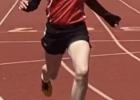 Cora Besler running the 100 Meter