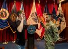 Dylan Westman left for the US Army in Ft. Benning, GA on August 27, 2018. Shown here is Westman being sworn in.