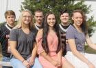 Meet the 2017 Philip High School Homecoming royalty. Back row, from left, are king candidates Dawson Reedy, Lane Kroetch and Trew DeJong. Front: queen candidates Bobbi Antonsen, Mikayla Addison and Kendal Hook.