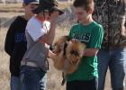 Every student interested in checking out fur types was more than encouraged to do so, as they learned all about wildlife from instructor Paul Roghair.
