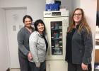 L to R: Jackie Kennedy, Nurse; Michele Hulm, Ladies Medical Organization; Alanna Chapman, PA-C Photo courtesy Horizon Health Care, Inc.