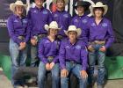 Faith Rodeo Club Short Go Qualifiers ... Back row: RyLee Price - Team Roping, Jess Harper - Team Roping, Drew Harper - Team Roping, Jakob Long - Team Roping, and Jackson Spencer - Bull Riding. Front row: Jaysee Jones - Goat Tying, and Lanny Brooks - Saddle Bronc. Courtesy Photo