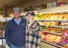 Heather and Kalvin Eisenbraun, new owners of the grocery store, 4E Foods.