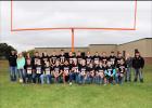 Back row: Coach Miles Gifford, Dryeann Schuelke, Allison Haines, Riggin Anders, Hugh Groves, Treyton Bushong, Harland Groves, Joel Gifford, TJ Boydstun, Dawson King, Brodie Bachman, Brayden Price, Josh Jones, Jalynn Grubl, and Coach Glenn Palmer. Front row: Gabe Bushong, Matthew Gray, Waycee Nelson, Tayson Jones, Thomas Thunder, Jess Harper, Brigg Price, Lanny Brooks, Hudson Fischbach, Joey Richardson, and Joseph Alaniz. Photo courtesy Samuelson Photography