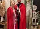 Crowned King Arthur Vianna and Queen Maddie Hulm