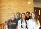 Meet the 2018 Philip High School Homecoming royalty. Back row, from left, are king candidates Hunter Peterson and Wade Kroetch. Front: queen candidates Jewel Jones, Morgan Cantrell and Kaitlyn Fosheim. Del Bartels