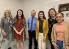 Sandy Shipley, 5th & 6th grade; Richard Norton, Language Arts 7th - 12th; Gracee Collins, 1st grade; Janice Acosta, Science 7 - 8 & 10th, Mentor Kathleen Engle, Nestle Siebarg, FACTS, 7th - 12th; Not pictured Alisa Costello, 5th/6th.