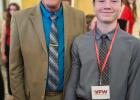 Tomee Veal placed third at the State Patriots Pen writing contest out of 1550 students. Competitors got a tour of the State Capitol and met Governor Larry Rhoden.