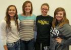 Julianna Kari, Jenna Kari, Sara Hatle and Maudie Lee were named to the Little Moreau Conference All Conference Teams.