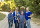 Pictured is Amanda Frink, Haakon County Director of Equalization and her family. (l to r): Ryden, Amanda, Hazen, Hope, Travis, Faith Photos courtesy of Amanda Frink