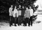 The O’Bryan Family (L to R): Cole Miranda, Chris, Mikaela and Camden O’Bryan and Masato Isaka.